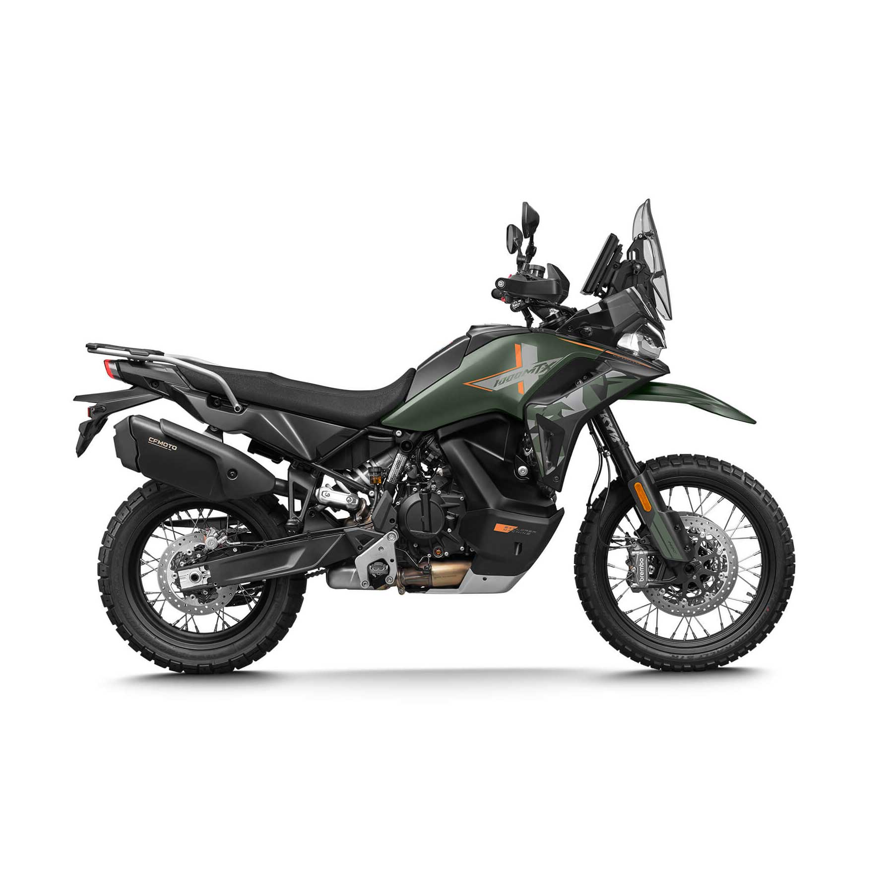 CFMOTO 1000MT-X moottoripyörä, vihreä (EURO5+)
