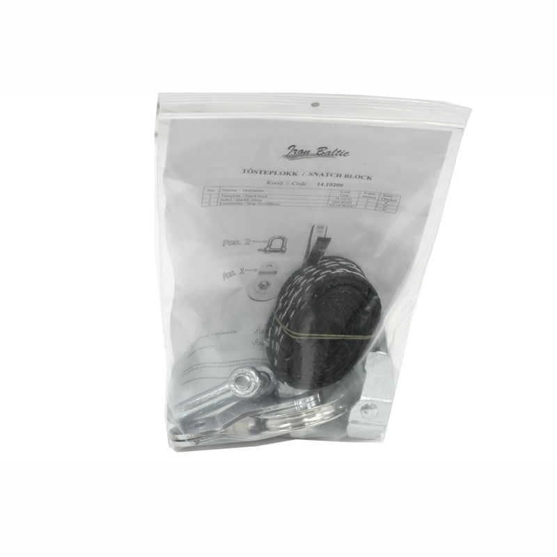 Iron Baltic Väkipyörä puskulevykäyttöön – Snatch Block - Image 2