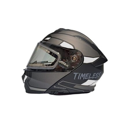 Timeless Flake Techride avattava kelkkakypärä, mattamusta/valkoinen