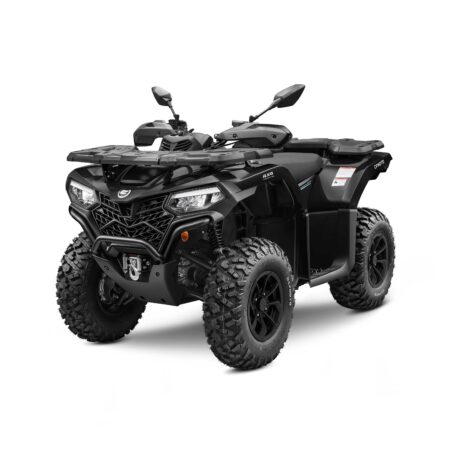 CFMOTO CFORCE 520 (lyhyt malli), Nebula Black - monipuolinen mönkijä työhön ja vapaa-aikaan