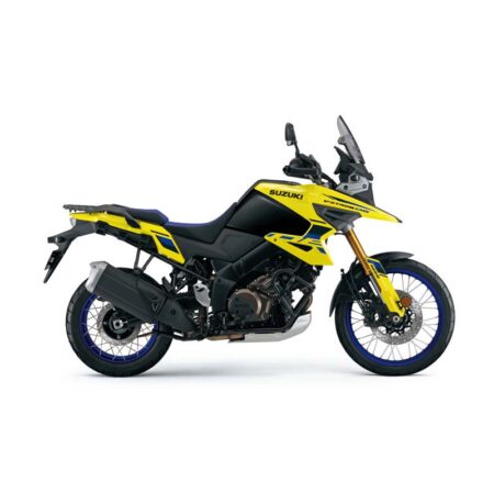 Suzuki V-STROM 1050DE moottoripyörä, Champion Yellow No.2 / Glass Sparkle Black (2026)