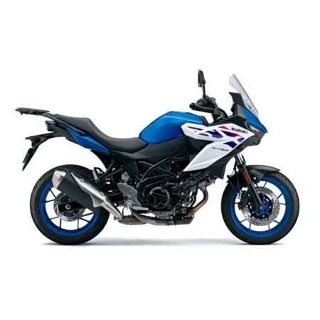 Suzuki SV-7GX moottoripyörä, Pearl Brilliant White / Metallic Triton Blue (2026)