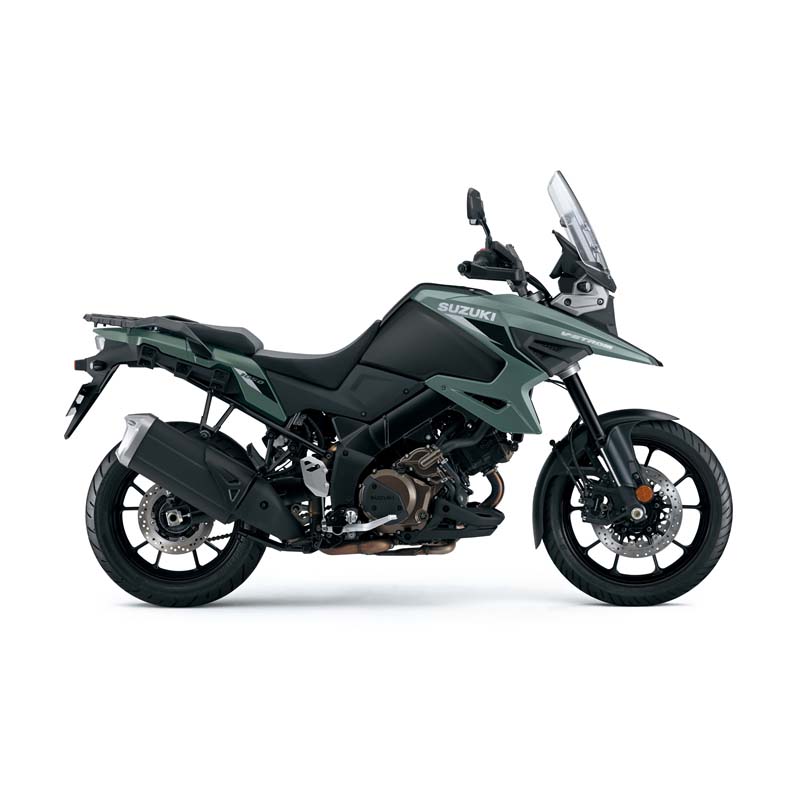 Suzuki V-STROM 1050, Metallic Mat Steel Green / Metallic Mat Black No.2 (2026)