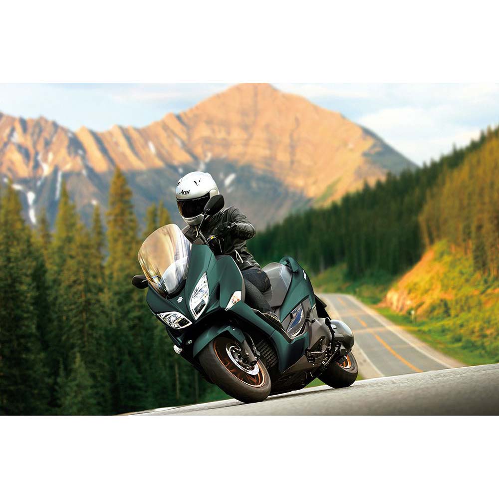 Suzuki BURGMAN 400 skootteri, Pearl Mat Shadow Green (2026) - Image 3