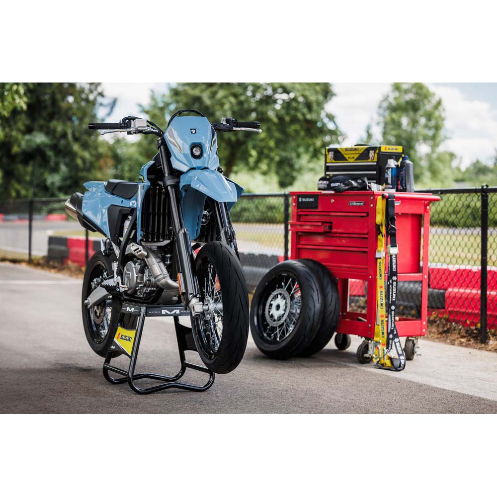 Suzuki DR-Z4SM moottoripyörä, Sky Gray (2026) - Image 4