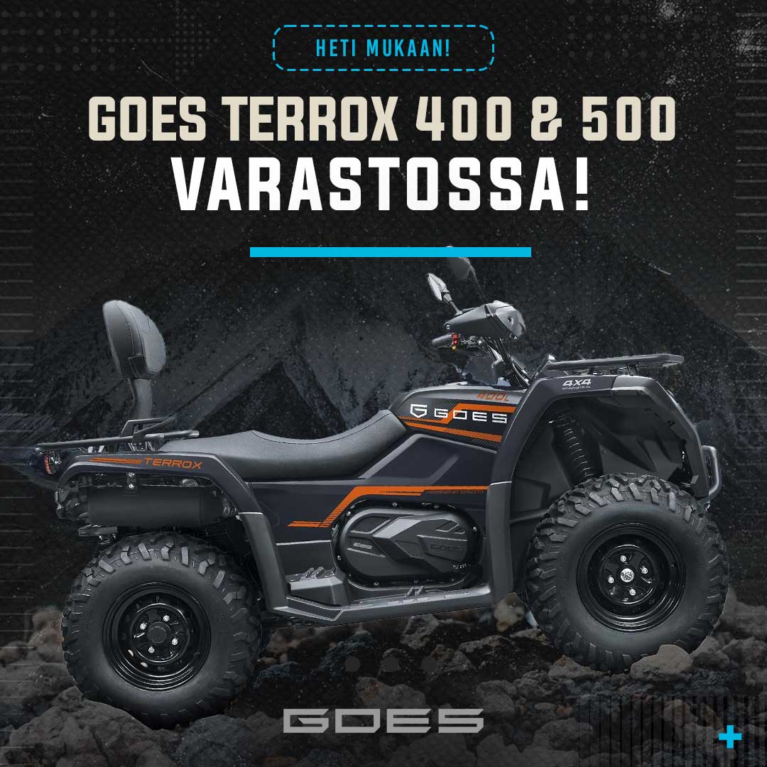 GOES Terrox 400 ja 500 mallit varastossa