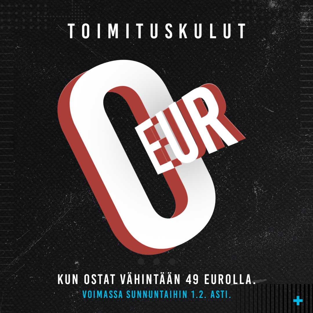 Toimituskulut 0 euroa