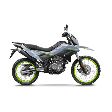 CFMOTO 250DUAL monipuolinen adventure-pyörä, harmaa