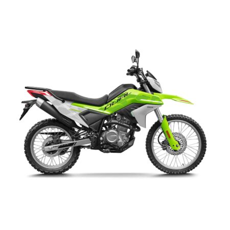 CFMOTO 250DUAL monipuolinen adventure-pyörä, vihreä