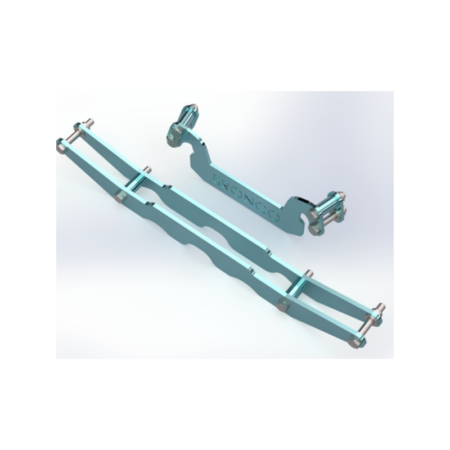 Bronco korotussarja grizzly 700 2016- +50mm Yamaha