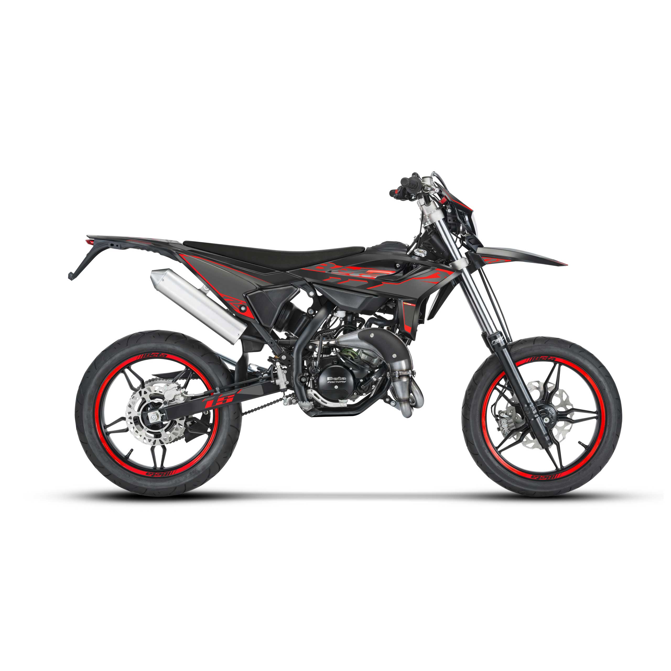 Beta RR 50 2T Motard Sport LS (Low Seat) MY26 – supermoto mopo