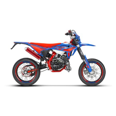 Beta RR 50 2T Motard Track MY26, sini-puna – supermoto mopo