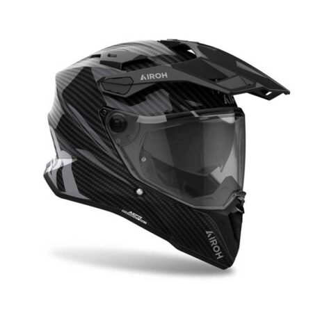 Airoh Commander 2 Full Carbon kypärä, Kiiltävä musta