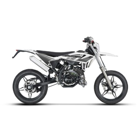 Beta RR 50 2T Motard MY26, valko-harmaa – supermoto mopo