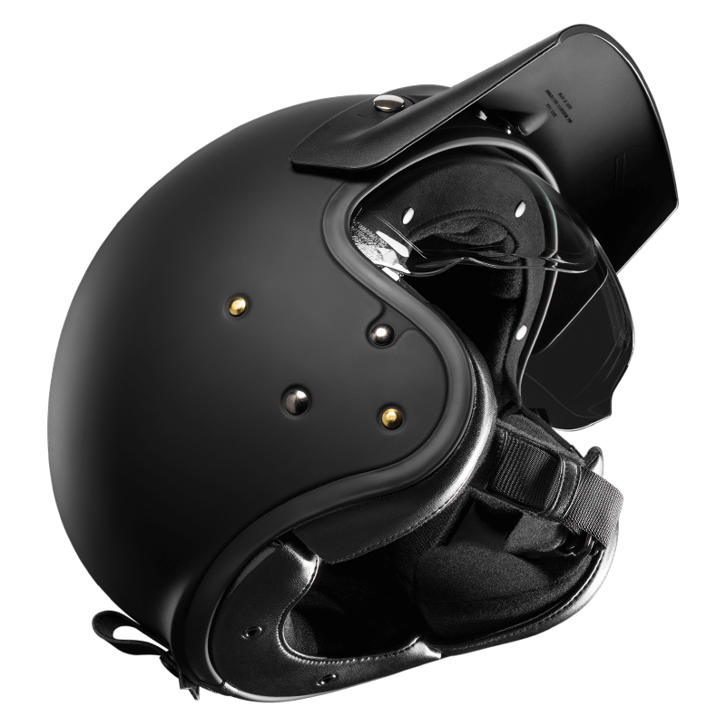 SHOEI J.O2 avokypärä, mattamusta - Image 3