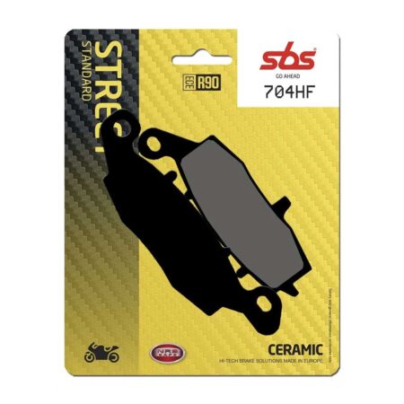 SBS jarrupalat, taakse, 704HF Street Ceramic (Kawasaki, Honda)