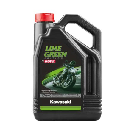 Kawasaki Moottoriöljy Lime Green by Motul 10W40 4L