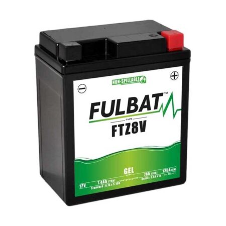 Fulbat FTZ8V GEL akku 12V 7Ah 120CCA