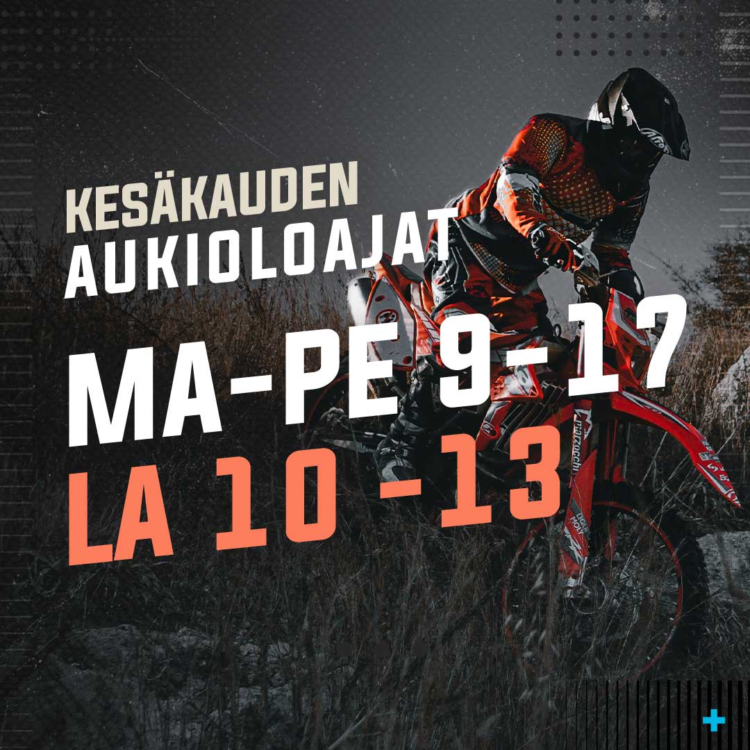 Uudet aukioloaikamme