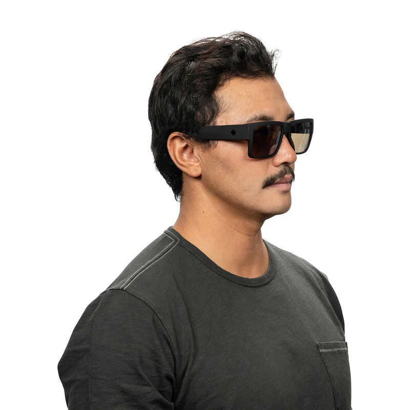 Spy Cyrus aurinkolasit Soft Matte Black, linssi: Happy Boost Polar Black Mirror - Image 8