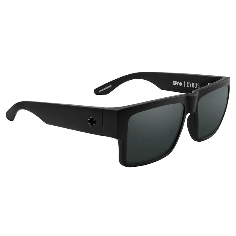 Spy Cyrus aurinkolasit Soft Matte Black, linssi: Happy Boost Polar Black Mirror - Image 3