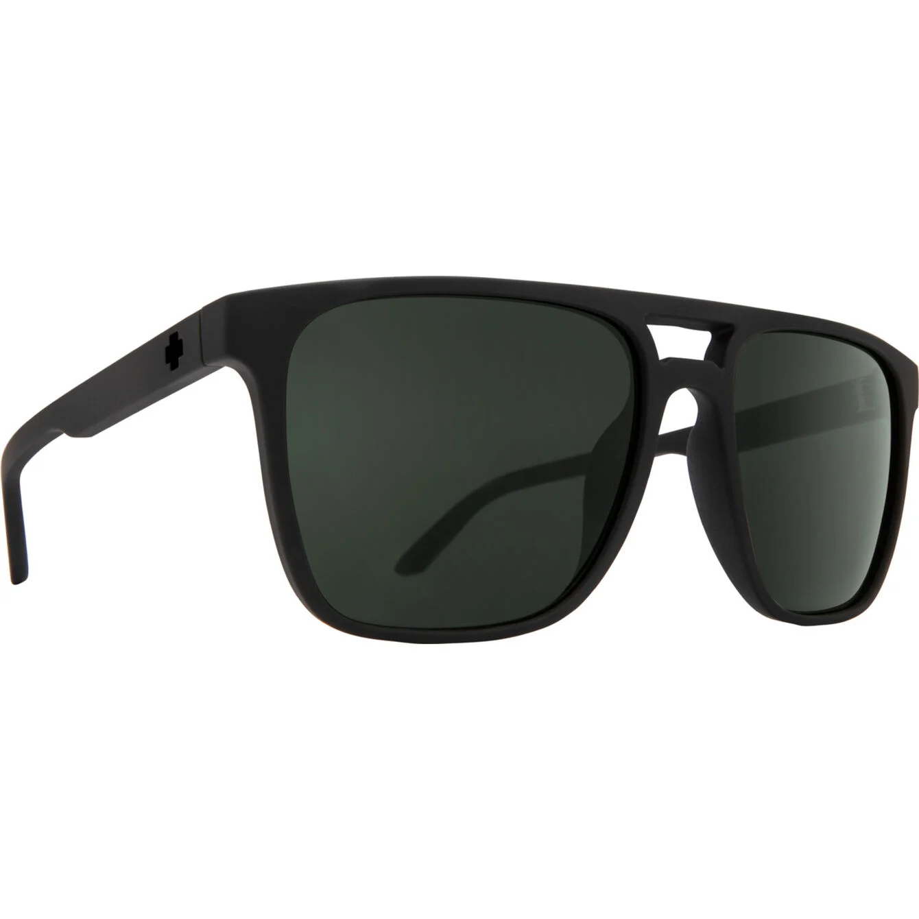 Spy Czar aurinkolasit Soft Matte Black, linssi: Happy Gray Green Polar
