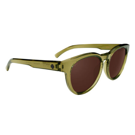 Spy Cedros Zach Miller aurinkolasit Translucent Dark Green, linssi: Happy Dark Brown Polar