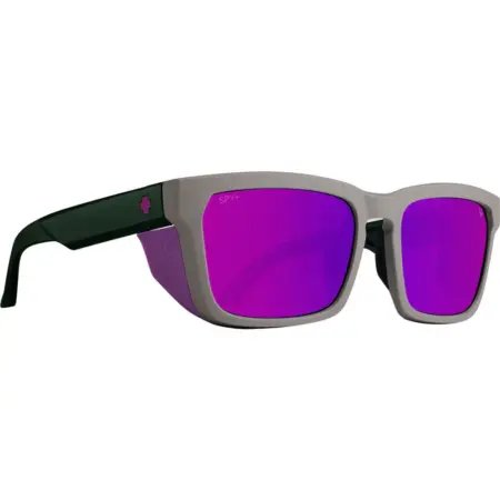 Spy Helm Tech aurinkolasit Gray Dark Green, linssi: Happy Bronze Purple Spectra Mirror