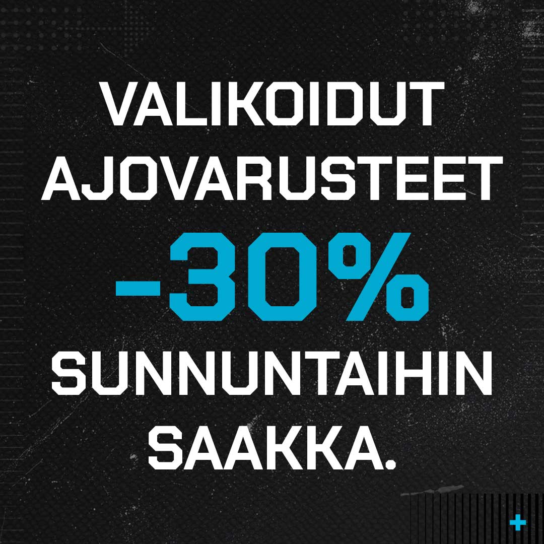 ajovarusteet 30 ale