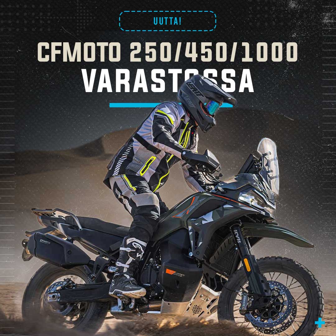 CFMOTO 250 DUAL ja 450MT, 1000MT varastossa