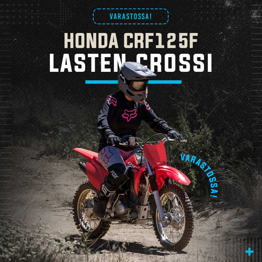 Honda CRF125F varastossa