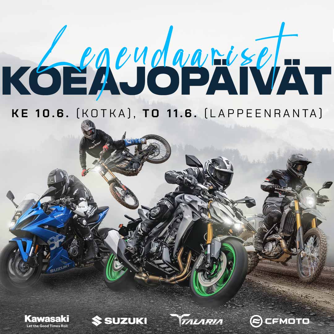 Koeajopäivät kesäkuussa
