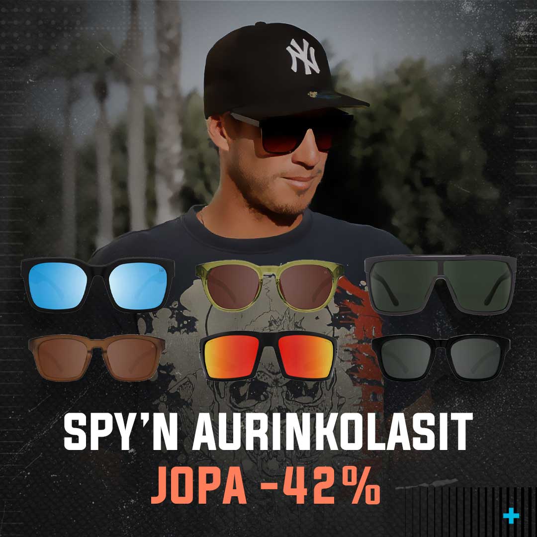 Spy'n aurinkolasit tarjouksessa Motoboxilla
