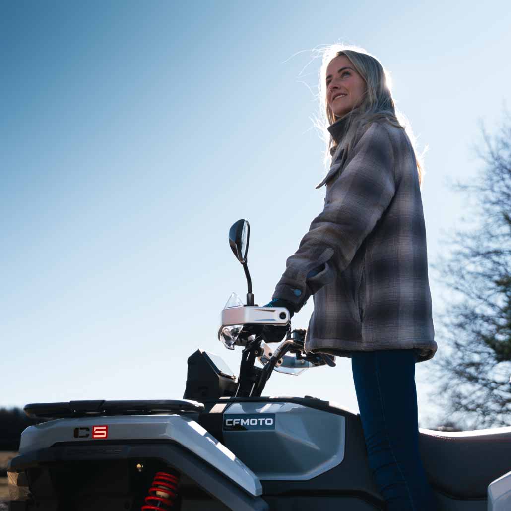 CFMOTO CFORCE C5 mönkijä, Gedanite Grey (pitkä malli) - Image 5
