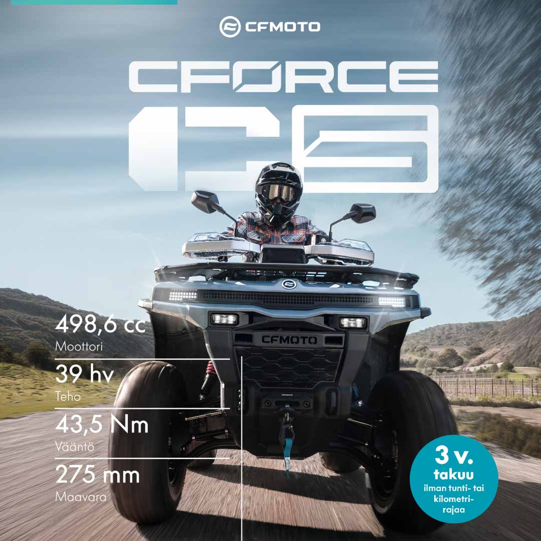 Uusi CFMOTO CFORCE C5 mönkijä