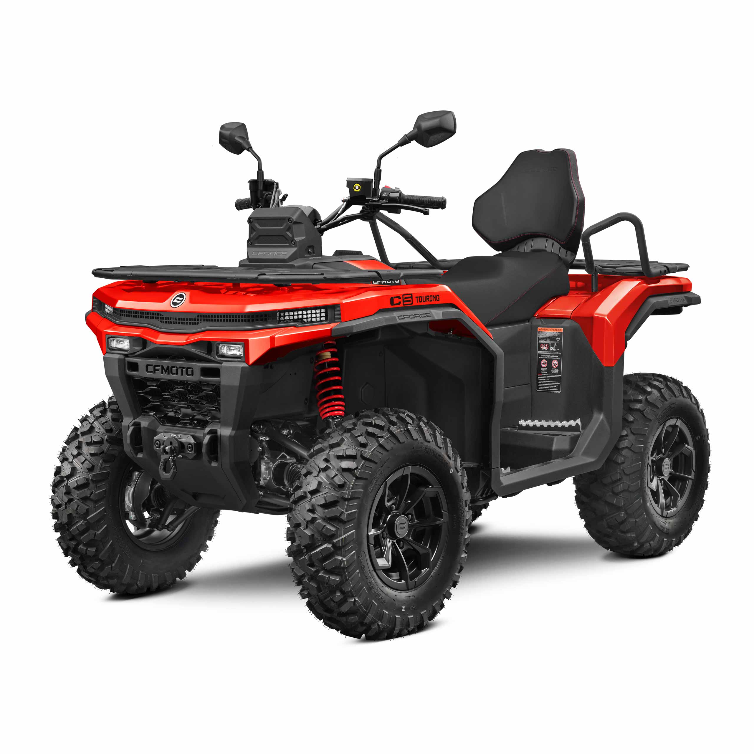 CFMOTO CFORCE C5 mönkijä, Rocket Red (pitkä malli)