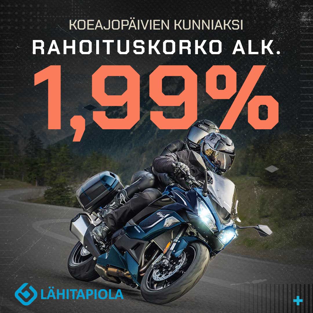LähiTapiolan rahoitustarjous vain 1,99% korolla