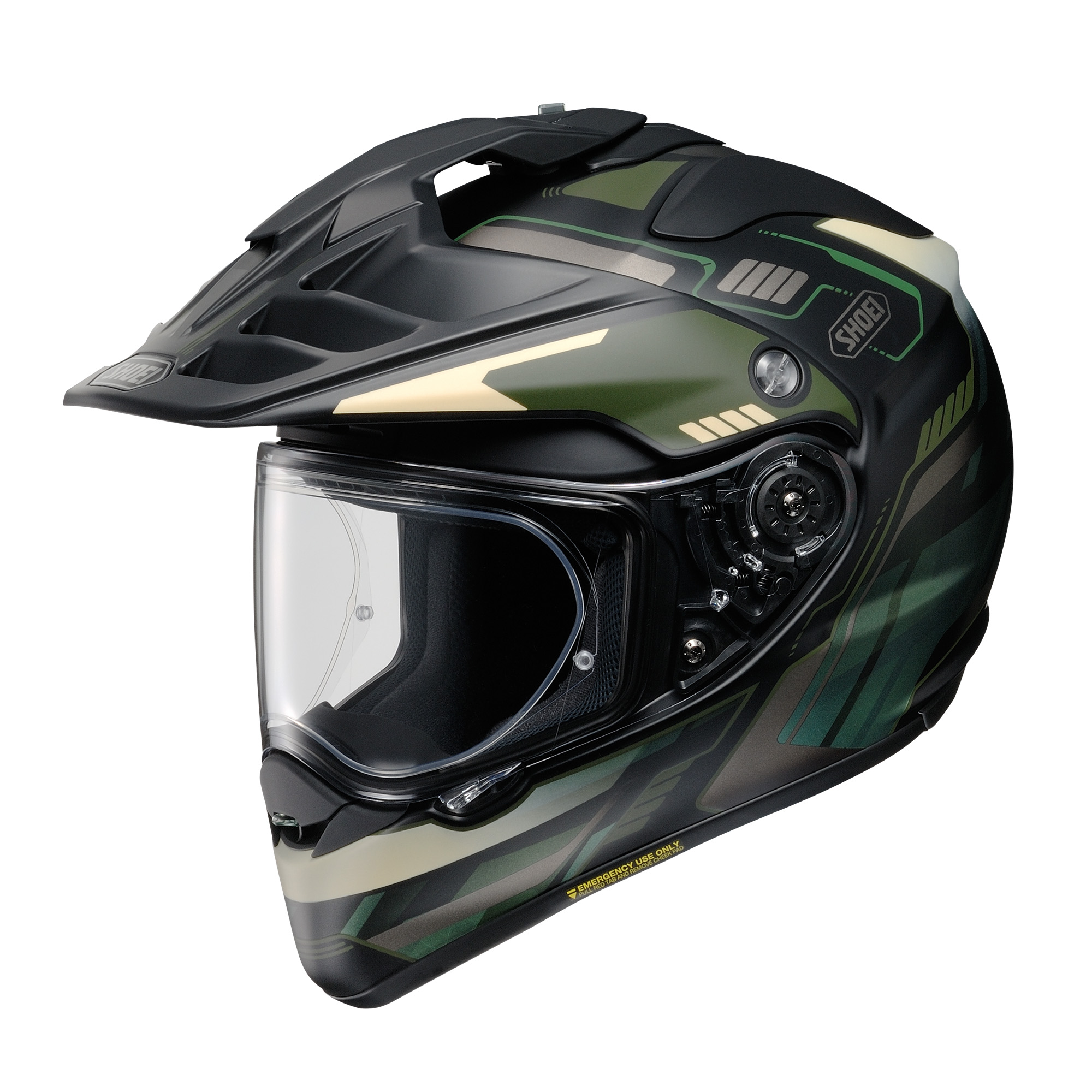 Shoei Hornet ADV 06 TC-4 adventure-kypärä ECE 22/06 -hyväksynnällä