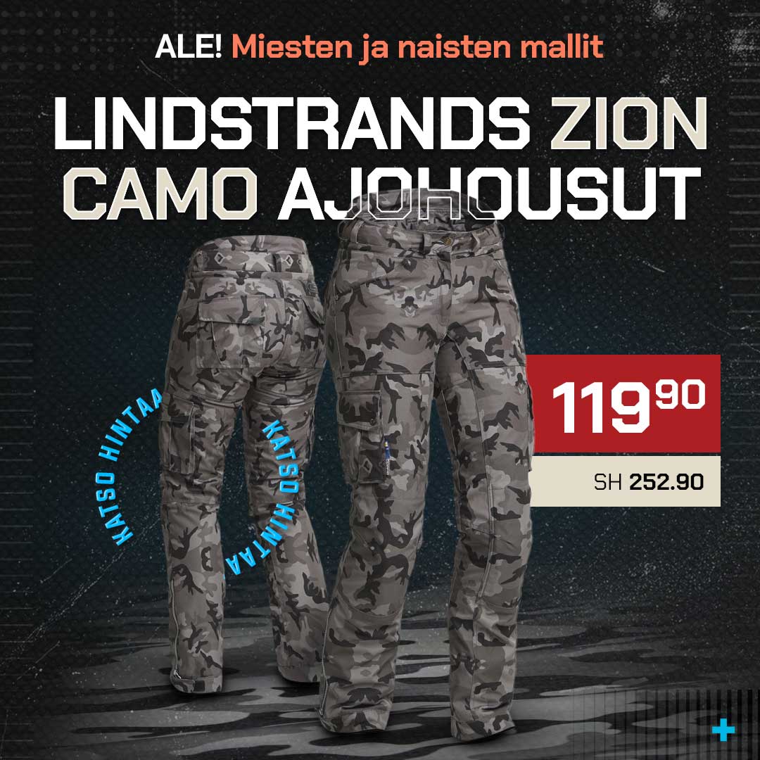 Lindstrands ajohousut halvalla