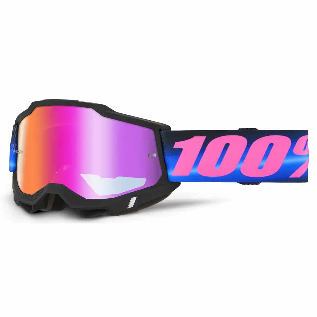 100% Accuri 2 Superdome ajolasit Red Mirror -linssillä