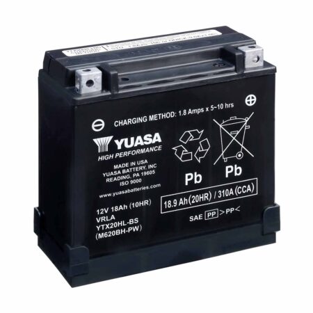 Yuasa YTX20HL-BS-PW High Performance huoltovapaa akku