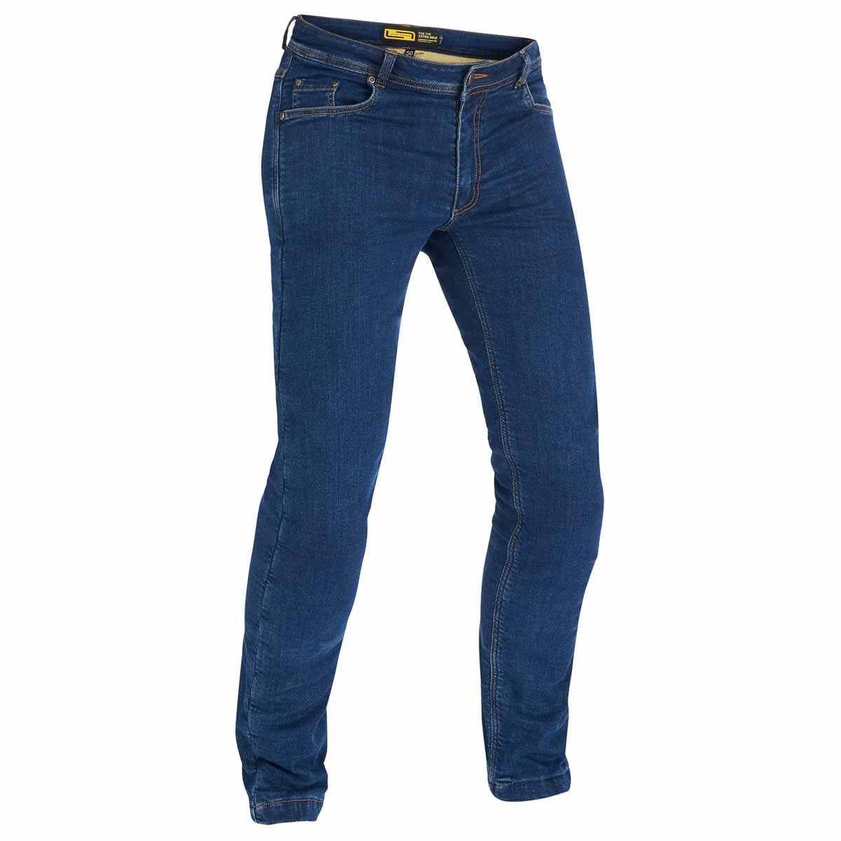Lindstrands Berg Short Leg ajofarkut AA-luokan suojilla (sininen)