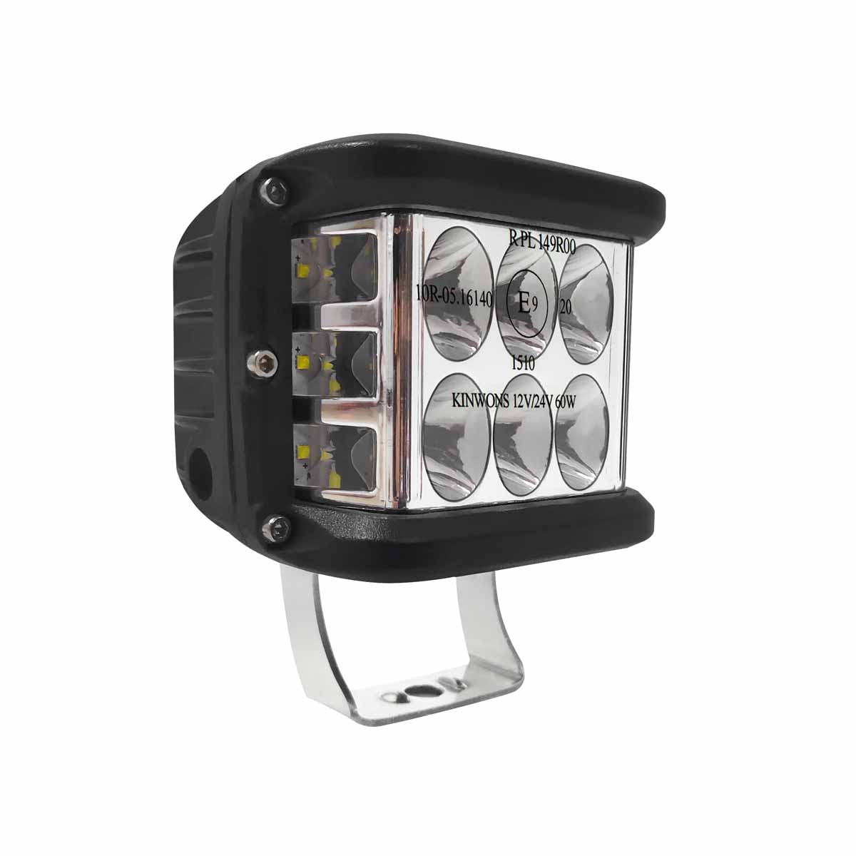 Kinwons Sideshooter LED-valosarja 48 W tieliikennehyväksytty - Image 2