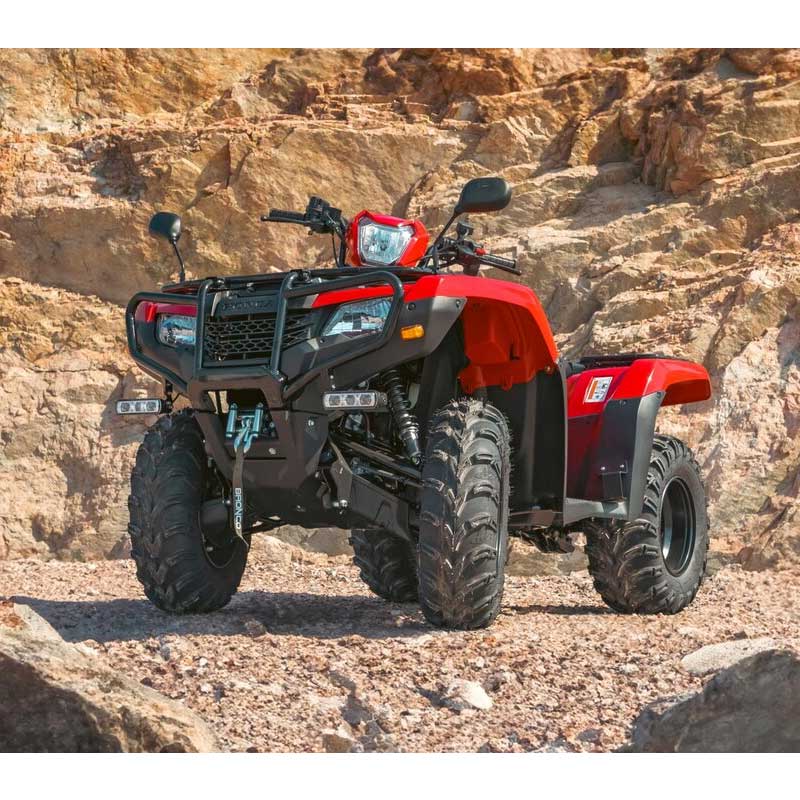Honda TRX520FE2 T3b LE traktorimönkijä – pohjapanssari, 26” renkaat, 60 km/h, rekisteröity kahdelle - Image 3