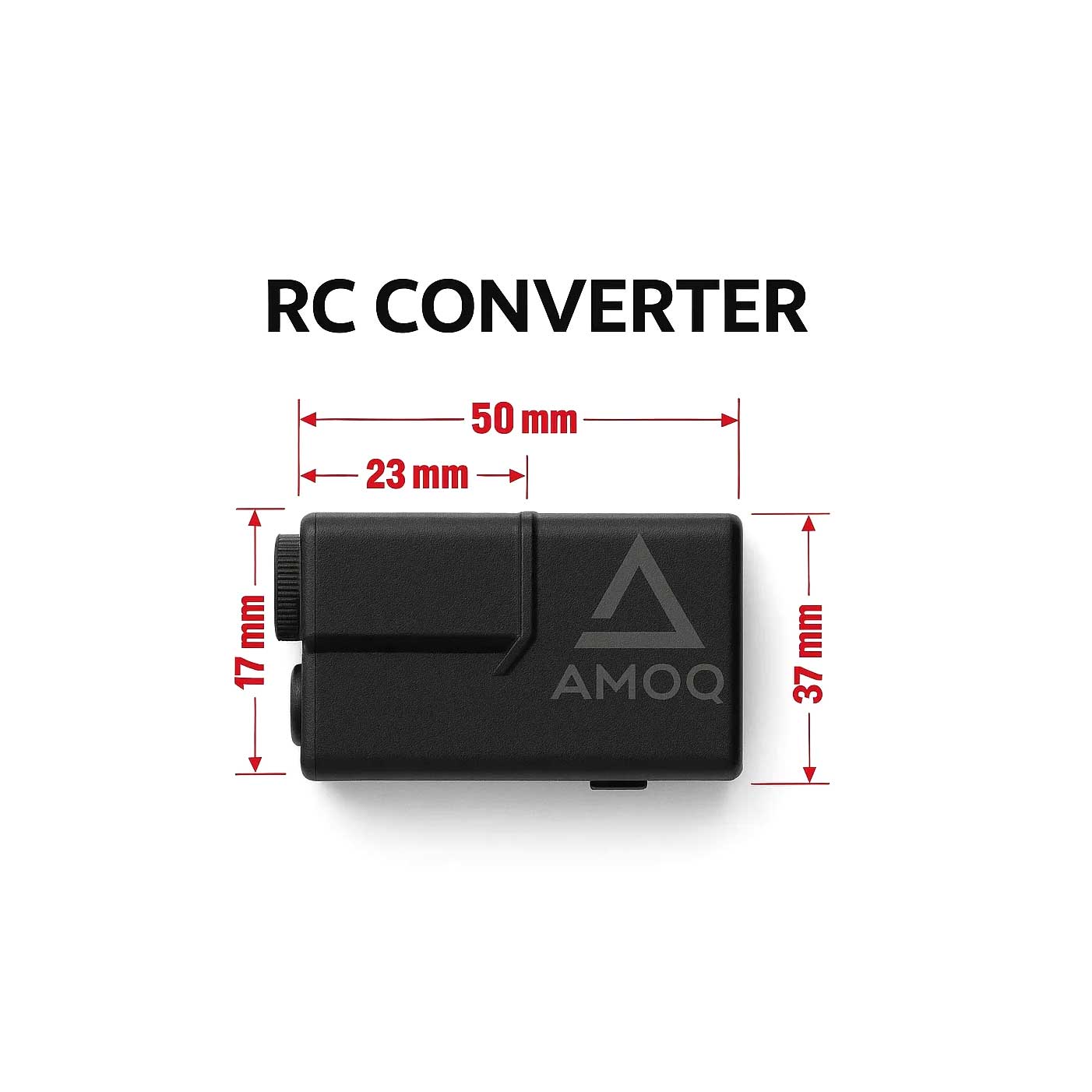 AMOQ Burner RC converter jännitemuunnin lämmitettäville kelkkalaseille
