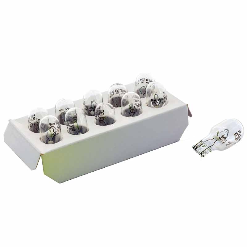 Philips 12V 16W W2.1x9.5d ajoneuvopolttimo