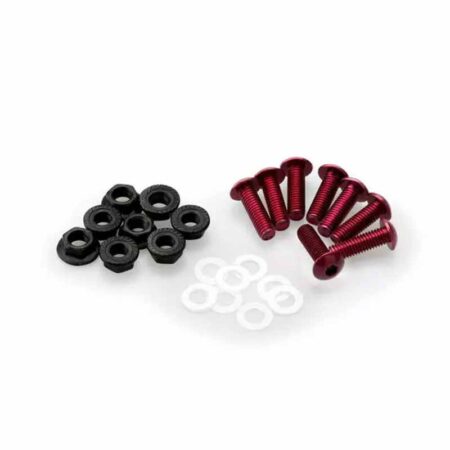 Puig Screw Kit C punainen pleksin ruuvisarja 0956R