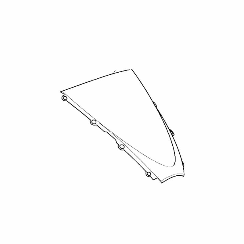 A2307717 - Triumph Aero Screen Kit alkuperäinen tuulisarjasarja