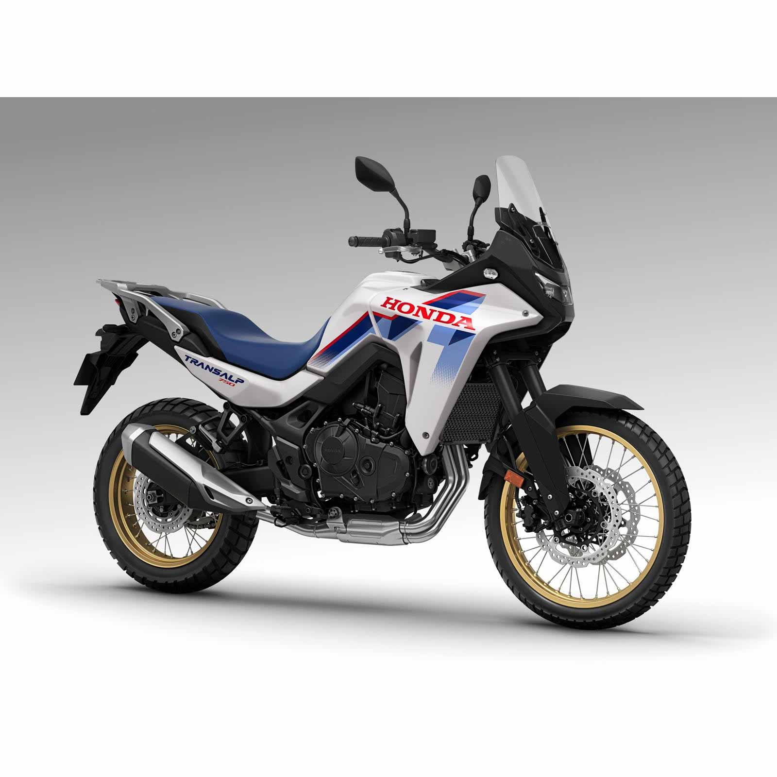 Honda XL750 Transalp adventure-moottoripyörä – 755 cc, 67,5 kW, valkoinen - Image 3